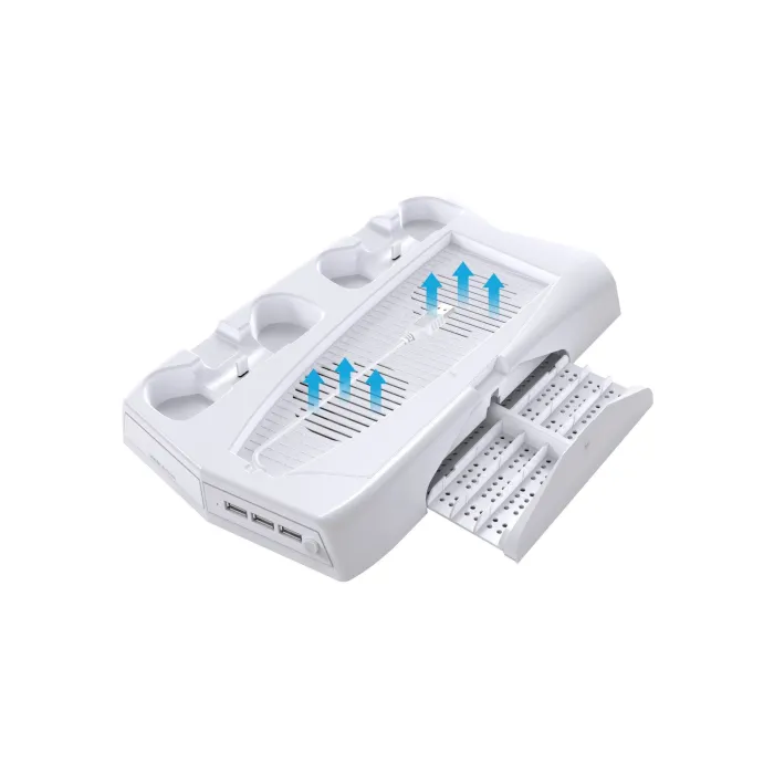 PS5 - Host 3 in 1 DE / UHD - Base di ricarica multifunzionale