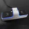 AccesoriosMando inalámbrico PS5 - USB-C - cargador dual - carga rápida - con indicador LED