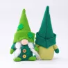 St. Patrick's Day - plush dwarf - toy - 2 pieces