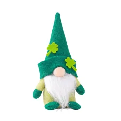 St. Patrick's Day - plush dwarf - toy - 2 pieces
