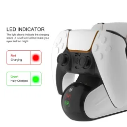 AccesoriosControlador inalámbrico DualSense PS5: base de carga USB dual