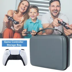 PS5 DualSense controller - hard EVA storage bag - waterproof