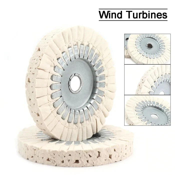 Cotton buffing wheel - steel centre ring - 20mmPower Tools