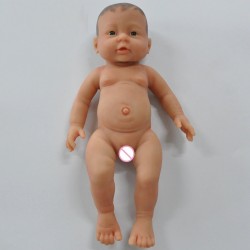 Realistische newborn - baby meisje - zachte siliconen pop - 41cm - 2000gEducatief