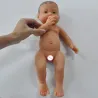 Educativorecién nacido real - bebé niña - muñeca de silicona suave - 41cm - 2000g