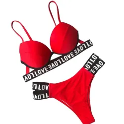 Sexy Bikini-Set - Leopardenmuster - LOVE briefe