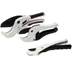 PVC pipe cutter - aluminum ratchet scissors - SK5 steel - 36mm - 42mm - 64mm
