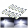 T10 - W5W - SMD - LED car bulbs - 10 pieces