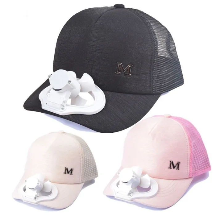 Baseballkappe - mit elektrischem Lüfter - USB - Unisex