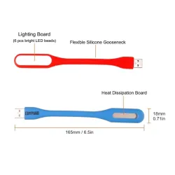Mini book light - USB - LED - reading light