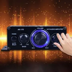 400W - DC12V - HiFi-eindversterker - autoradio muziekontvanger - FM-radio - MP3Versterkers