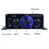400W - DC12V - wzmacniacz mocy HiFi - samochodowy odbiornik muzyczny stereo - radio FM - MP3Wzmacniacze