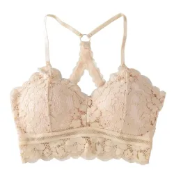 Sexy Spitzenoberteil - nahtloser BH mit Push-up
