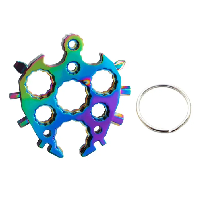 DestornilladoresMultifunctional screwdriver - snowflake shaped - keychain