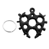 Multifunctional screwdriver - snowflake shaped - keychain