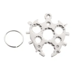 DestornilladoresMultifunctional screwdriver - snowflake shaped - keychain