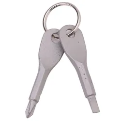 Mini - cross screwdriver - keychain - camping