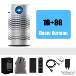 P7 - Smart - Android - Wifi - 1080P - 4K - Mini-LED-Projektor