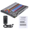 120S-USB - 12 kanalen - audiomixer - mengtafel - 48V fantoomvoedingVersterkers