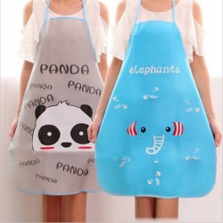 Kitchen apron - adjustable - waterproof - design with animals