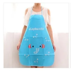 Kitchen apron - adjustable - waterproof - design with animals