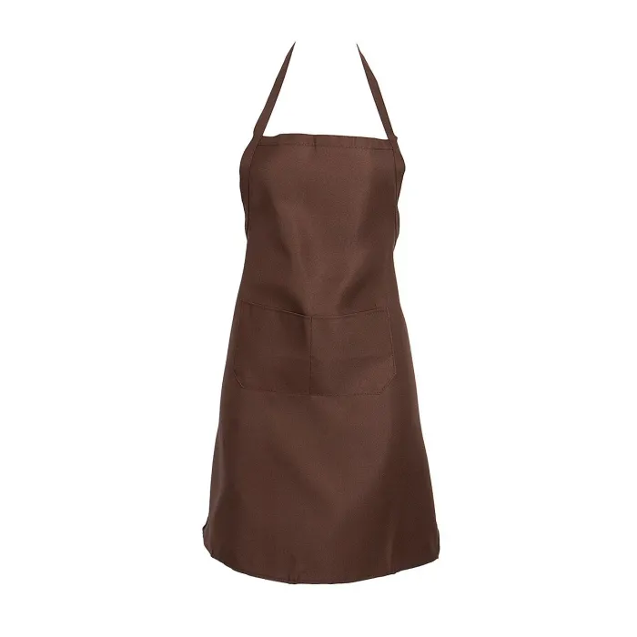 Kitchen / work apron - with adjustable straps / pocket - restaurant / chef