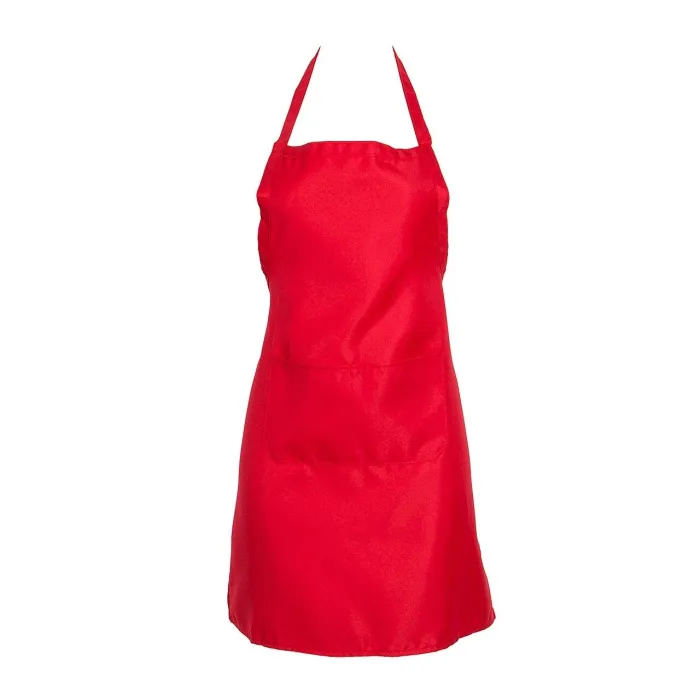 Kitchen / work apron - with adjustable straps / pocket - restaurant / chef