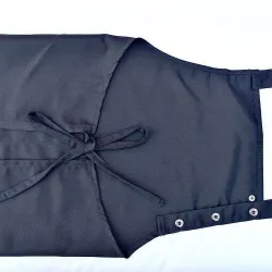 Kitchen / work apron - bib - with 2 pockets - waterproof