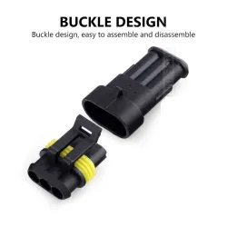 Waterproof connectors - cars - trucks - motorcycles - 5pcs / pack