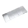 Gas stove windshield - 9 plates - foldable - outdoor / camping