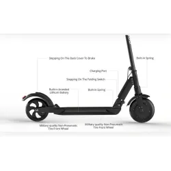 Kugoo S1 - skuter elektryczny - 350W - 3 tryby prędkości - 30km - składanyElektrycznego stepu