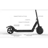 Kugoo S1 - Elektroroller - 350 W - 3 Geschwindigkeitsmodi - 30 km - faltbar