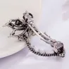 Crystal sydämen muotoinen kukka - hiukset
