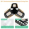 LED bulb - foldable lamp - high power - E27 - 110V - 220V - 40W - 60W - 80W