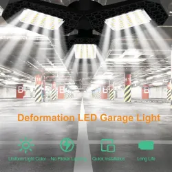 Żarówka LED - składana lampa - duża moc - E27 - 110V - 220V - 40W - 60W - 80WE27