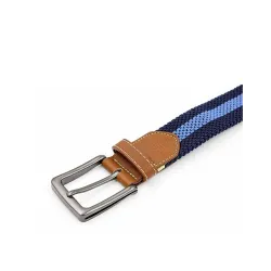 Braided bälte med metall spänne