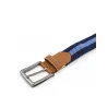 Braided bälte med metall spänne