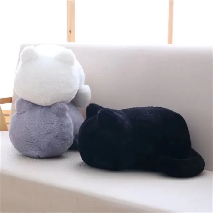 Katzenförmiges Kissen - Plüschtier