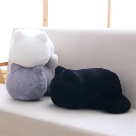 Katzenförmiges Kissen - Plüschtier