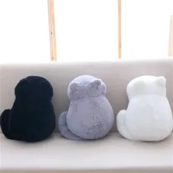 Cat shaped pillow - plush toy