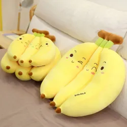 Kussen in banaanvorm - knuffel - 35cm - 45cmKnuffels