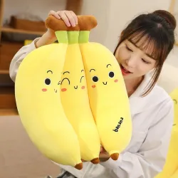 Kussen in banaanvorm - knuffel - 35cm - 45cmKnuffels