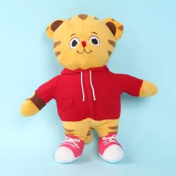 Tiger und Kätzchen - Plüschpuppen - Spielzeug - 2 Stück