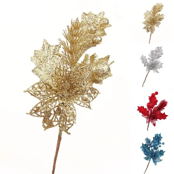 Glittertakje - een hangend kerstboomornamentKerstmis