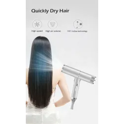 CabelloSecador de pelo profesional- iónico - gris 220V
