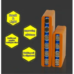 18650 Batteriehalterung - Einzelzeile - doppelseitiges Punktschweißen - Lithium-Batterie-Packhalter