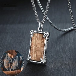 Rosewood pendant - necklace - keychain - bracelet