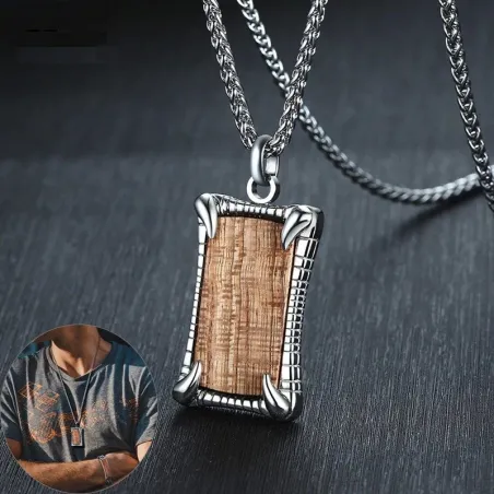 Rosewood pendant - kaulakoru - keychain - ranneke