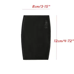 PM 2.5 - filtry do maski na twarz - 5-warstwowe - węgiel aktywny - 12 * 8cm - 1 - 5 - 50 sztuk - czarneMaski na usta
