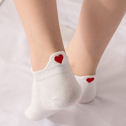 LenceríaCute ankle socks - unisex - with heart logo